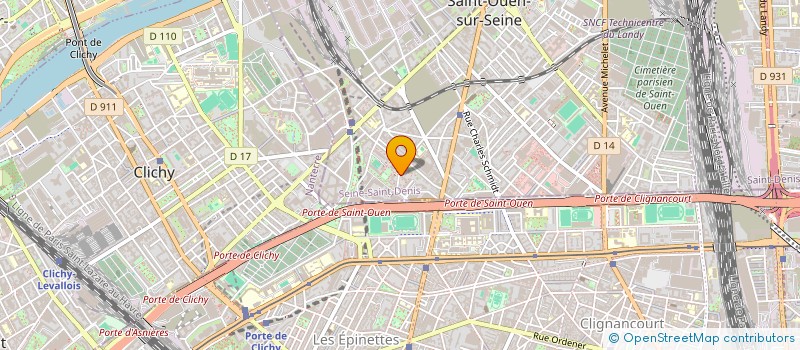 localisation de l'entreprise MONSIEUR SALAH RAMLI à SAINT-OUEN-SUR-SEINE