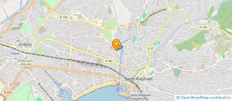 localisation de l'entreprise MONSIEUR SALAH SALAH à FREJUS