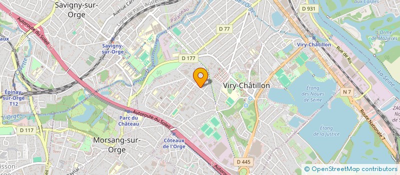 localisation de l'entreprise MONSIEUR SALAH SAOUDI MABROUK à VIRY-CHATILLON
