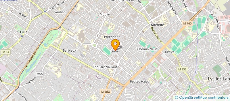 localisation de l'entreprise MONSIEUR SALAH SI MOHAMMED  ROUBAIX