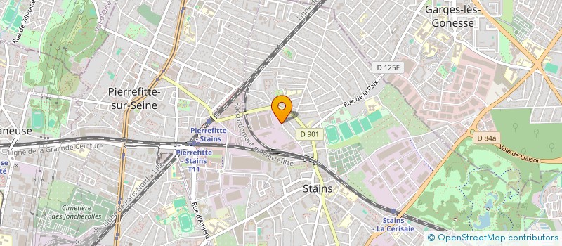 localisation de l'entreprise MONSIEUR SALAH SLIMANE BOUHAREM à STAINS