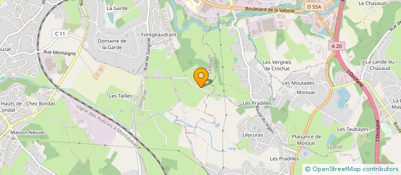 localisation de l'entreprise MONSIEUR SALAH TAIBAOUI à LIMOGES