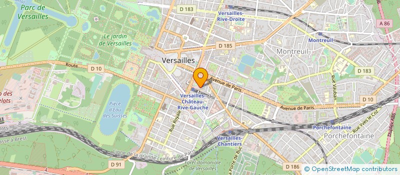 localisation de l'entreprise MONSIEUR SALAH TAMERNI à VERSAILLES