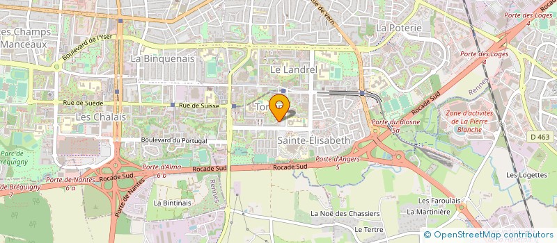 localisation de l'entreprise MONSIEUR SALAH TIDJET à RENNES