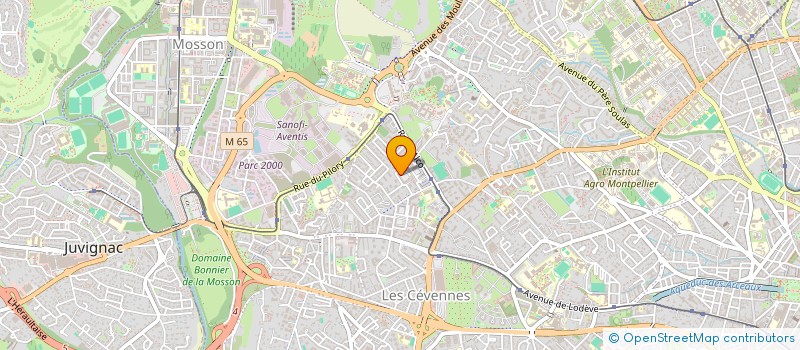 localisation de l'entreprise MONSIEUR SALAH YEKHLEF  MONTPELLIER