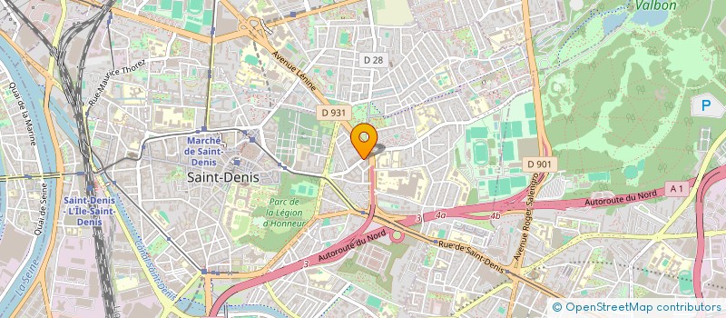 localisation de l'entreprise MONSIEUR SALAH ZAAF à SAINT-DENIS