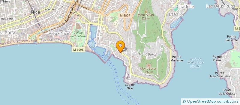localisation de l'entreprise MONSIEUR SALAH ZANTOUR à NICE