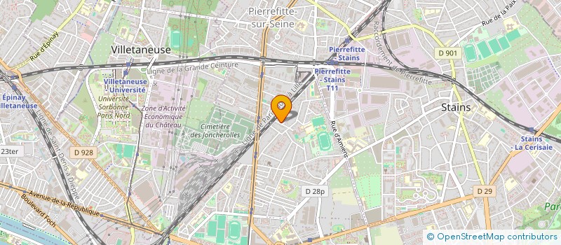 localisation de l'entreprise MONSIEUR SALAH ZEMIRLI à PIERREFITTE-SUR-SEINE