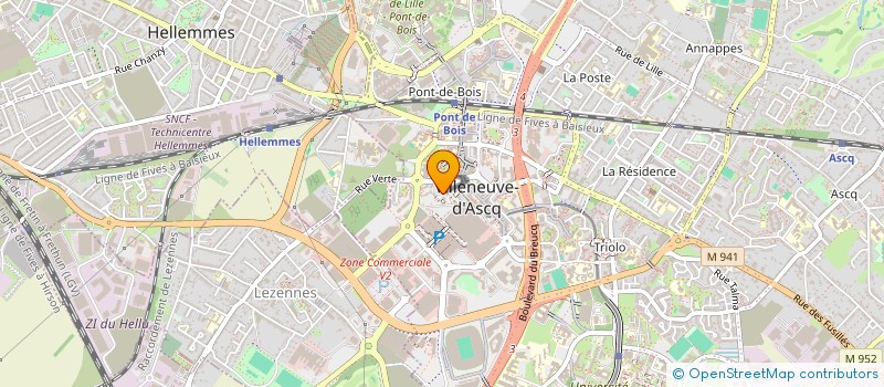 localisation de l'entreprise MONSIEUR SALAH ZIDI à VILLENEUVE-D'ASCQ