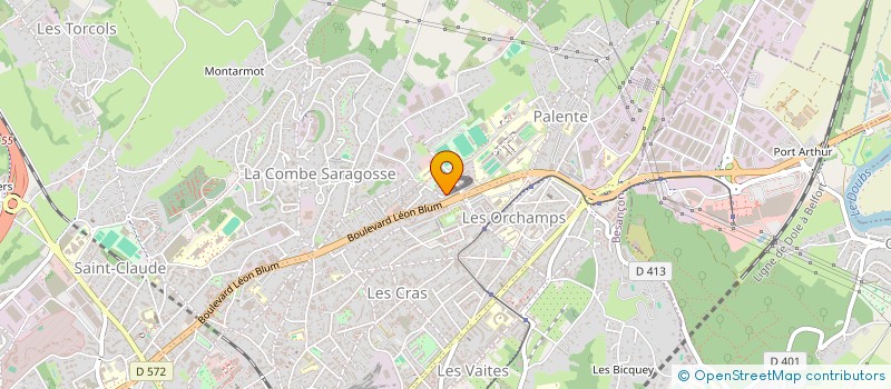 localisation de l'entreprise MONSIEUR SALAHADDIN AMINI à BESANCON