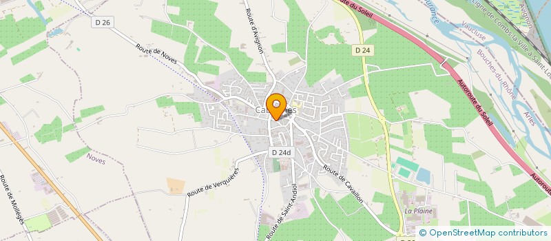 localisation de l'entreprise MONSIEUR SALAHADINE HAROUN  CABANNES