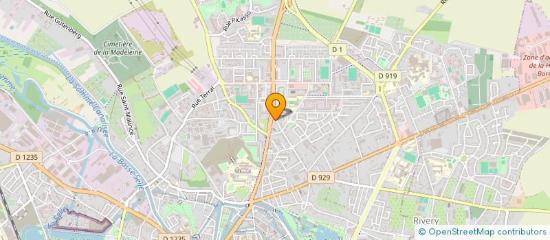 localisation de l'entreprise MONSIEUR SALAHDIN BOUDHANI à AMIENS