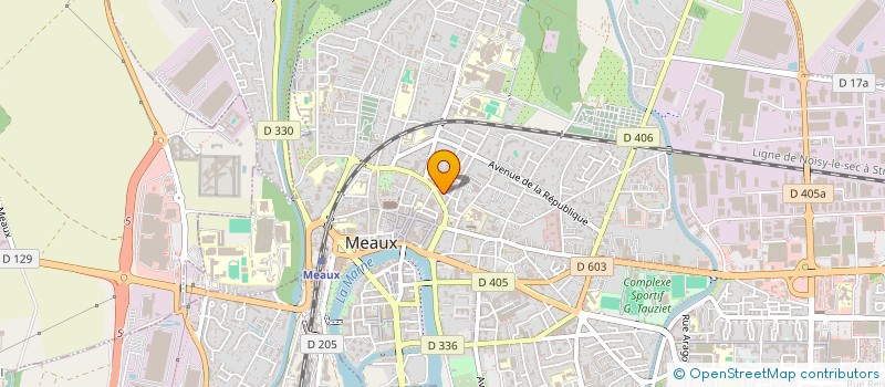 localisation de l'entreprise MONSIEUR SALAHDINE IBRAHIM SOULEYMANE  MEAUX