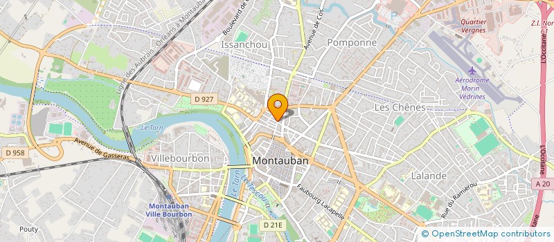 localisation de l'entreprise MONSIEUR SALAHDINE RAHHIOUI  MONTAUBAN