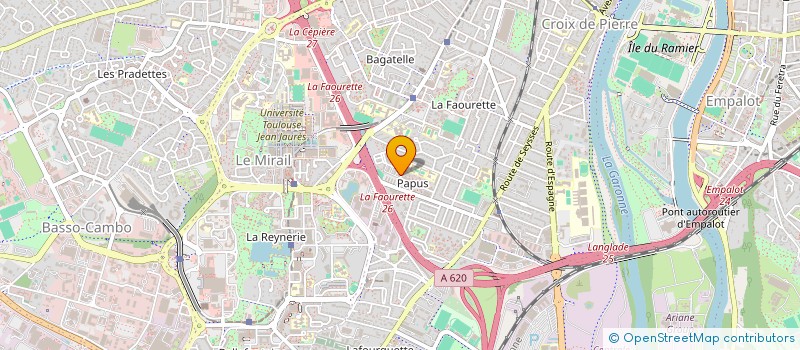 localisation de l'entreprise MONSIEUR SALAHEDDINE AMRI  TOULOUSE