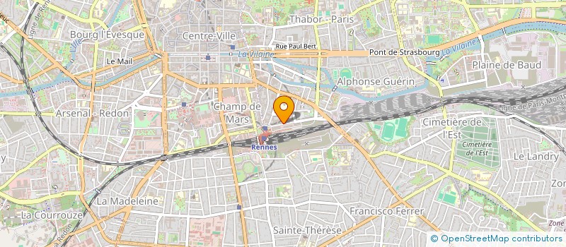 localisation de l'entreprise MONSIEUR SALAHEDDINE BOUKERCHAOUI  RENNES