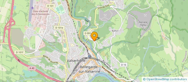 localisation de l'entreprise MONSIEUR SALAHEDDINE FETHALLAH à VALSERHONE