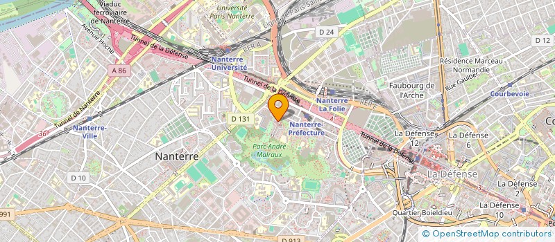 localisation de l'entreprise MONSIEUR SALAHEDDINE NAJI  NANTERRE