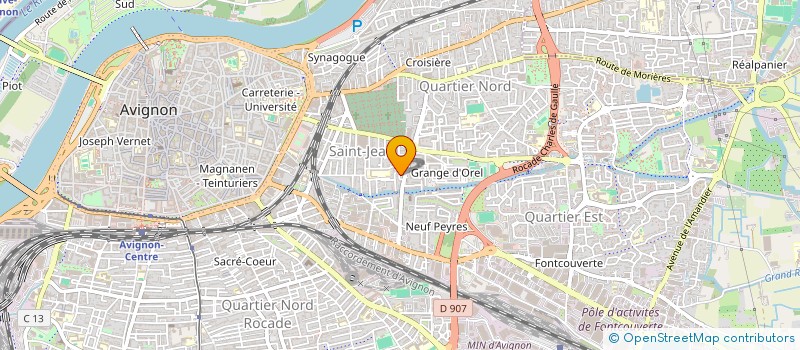 localisation de l'entreprise MONSIEUR SALAHEDDINE SRGHIR  AVIGNON