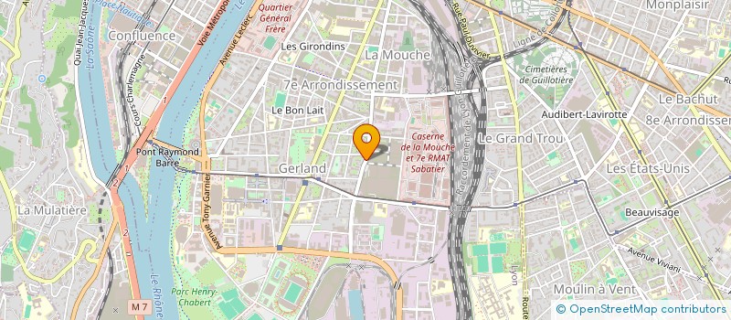 localisation de l'entreprise MONSIEUR SALAHEDINE DAOUADJI à LYON