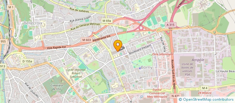 localisation de l'entreprise MONSIEUR SALAHUDDIN WARDAK à METZ