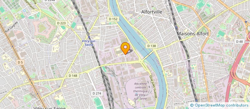 localisation de l'entreprise MONSIEUR SALAM DATE ABDUL  VITRY-SUR-SEINE