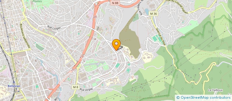 localisation de l'entreprise MONSIEUR SALAM KA  SAINT-ETIENNE