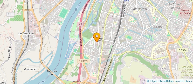 localisation de l'entreprise MONSIEUR SALAM MAADOUL  VALENCE