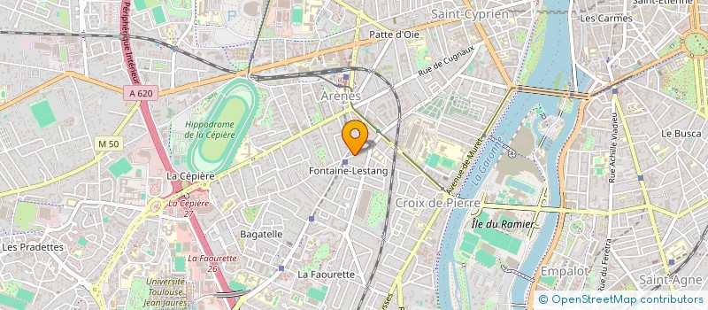 localisation de l'entreprise MONSIEUR SALAMA NOE  TOULOUSE