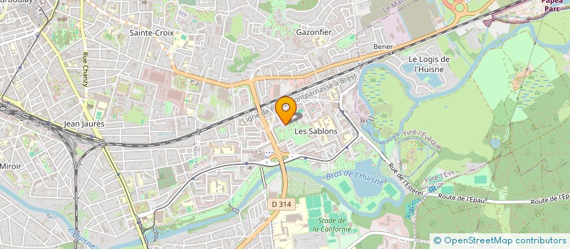 localisation de l'entreprise MONSIEUR SALAMBEK OUMAROVITCH SAIDOV  LE MANS