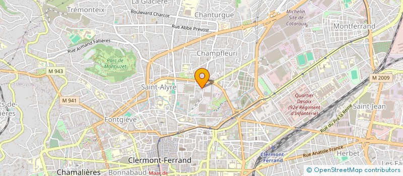 localisation de l'entreprise MONSIEUR SALAOUDI KOURKAEV  CLERMONT-FERRAND