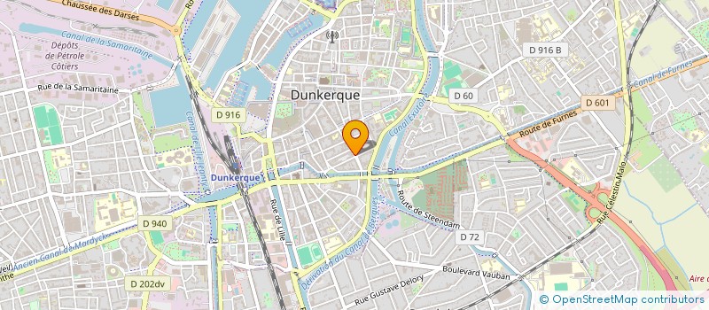 localisation de l'entreprise MONSIEUR SALAS KOUROUMA à DUNKERQUE