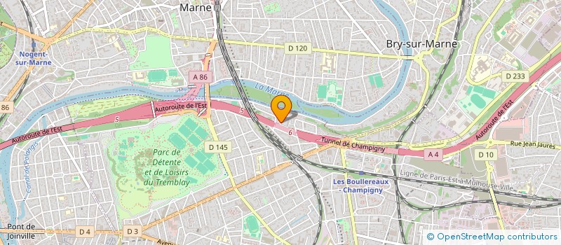 localisation de l'entreprise MONSIEUR SALAUDDIN KHAN à CHAMPIGNY-SUR-MARNE