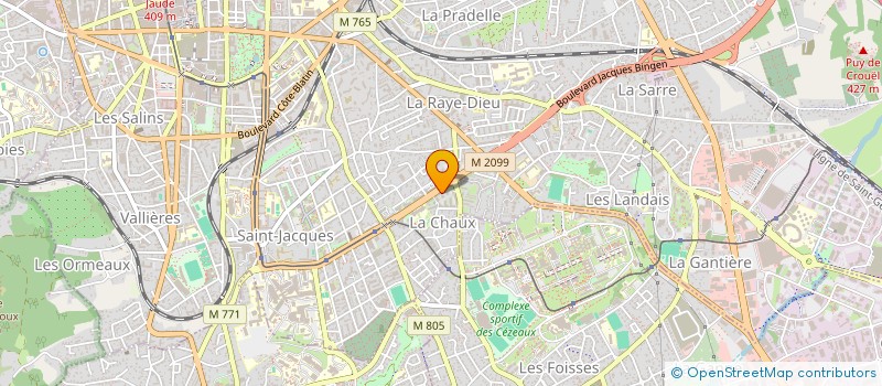 localisation de l'entreprise MONSIEUR SALAVAT KOURKAEV à CLERMONT-FERRAND
