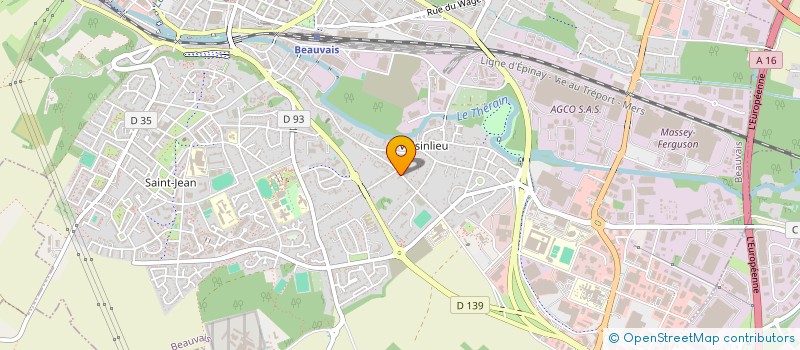 localisation de l'entreprise MONSIEUR SALAVTORE PALMAS  BEAUVAIS