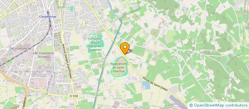 localisation de l'entreprise MONSIEUR SALBATORE MESSINA  CARPENTRAS