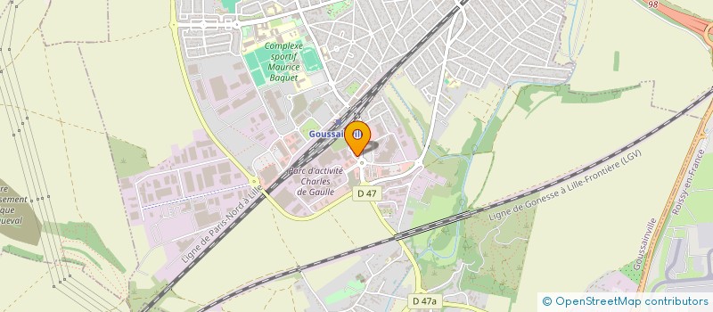 localisation de l'entreprise MONSIEUR SALEEM MALIKZAI  GOUSSAINVILLE