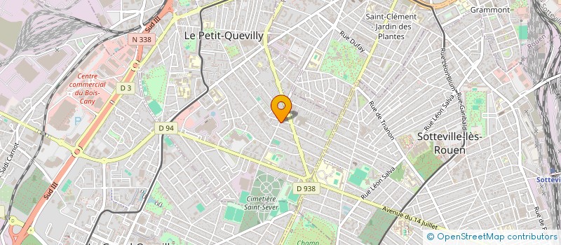 localisation de l'entreprise MONSIEUR SALEEM UTMANZAI à PETIT QUEVILLY (LE)