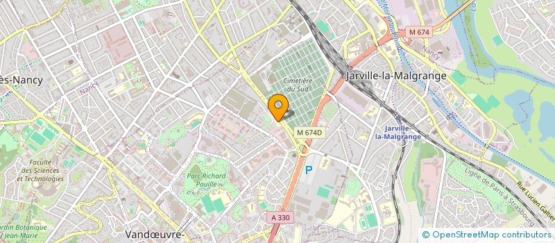 localisation de l'entreprise MONSIEUR SALEH AHMAD ASSAFI  VANDUVRE-LES-NANCY