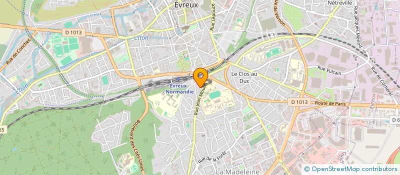 localisation de l'entreprise MONSIEUR SALEH AHMED  EVREUX