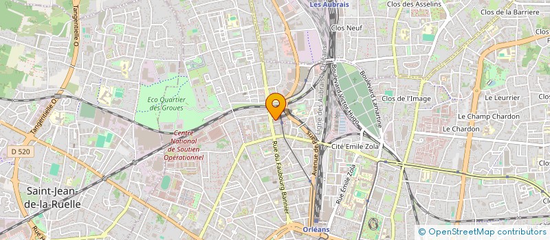 localisation de l'entreprise MONSIEUR SALEH ALIOUI à ORLEANS