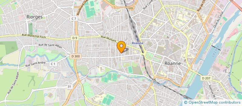 localisation de l'entreprise MONSIEUR SALEH KOUTER  ROANNE