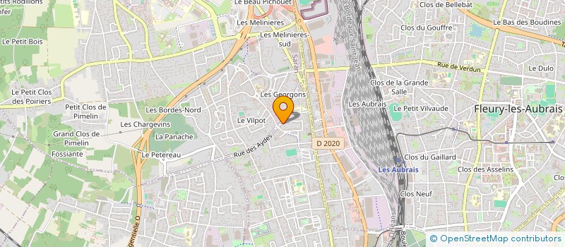 localisation de l'entreprise MONSIEUR SALEH SAWAYA à ORLEANS