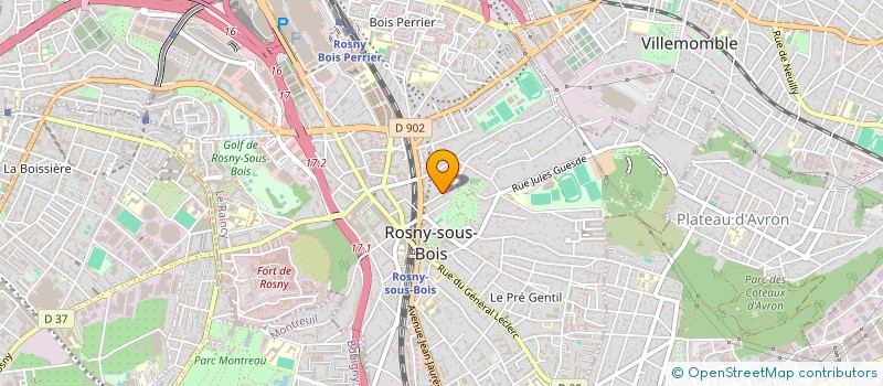 localisation de l'entreprise MONSIEUR SALEH TAHI à ROSNY-SOUS-BOIS