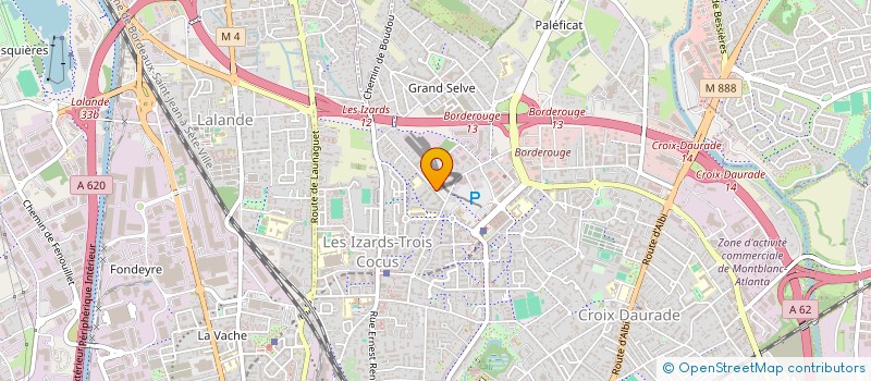 localisation de l'entreprise MONSIEUR SALEH YACOUB JIBARA  TOULOUSE