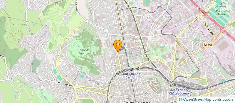 localisation de l'entreprise MONSIEUR SALEHMOHAMAD SADEGH  SAINT-ETIENNE