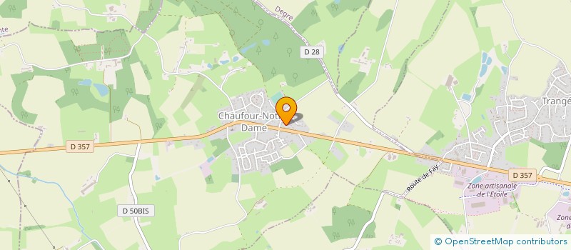 localisation de l'entreprise MONSIEUR SALEK BRAZA  CHAUFOUR-NOTRE-DAME