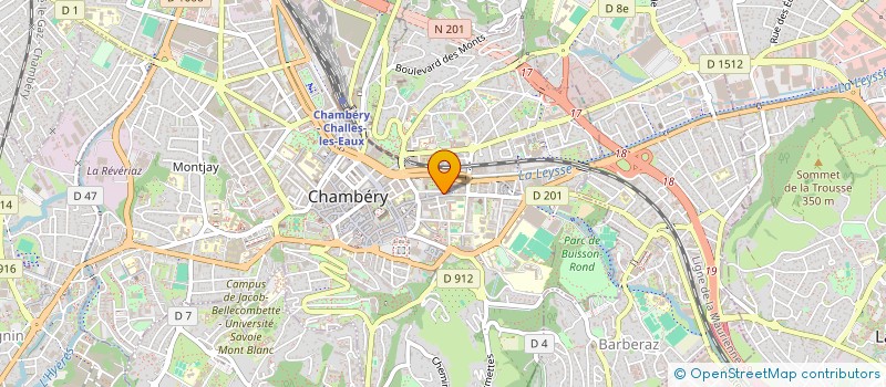 localisation de l'entreprise MONSIEUR SALEM AFILALES  CHAMBERY