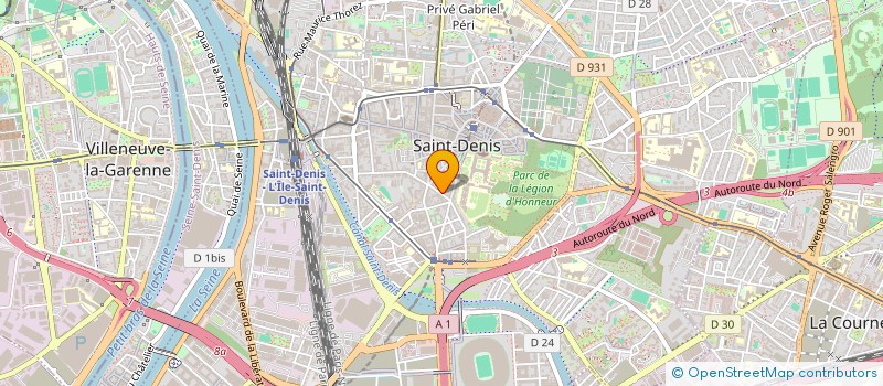 localisation de l'entreprise MONSIEUR SALEM AZAM à SAINT-DENIS