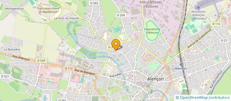 localisation de l'entreprise MONSIEUR SALEM AZLOUK à ALENCON